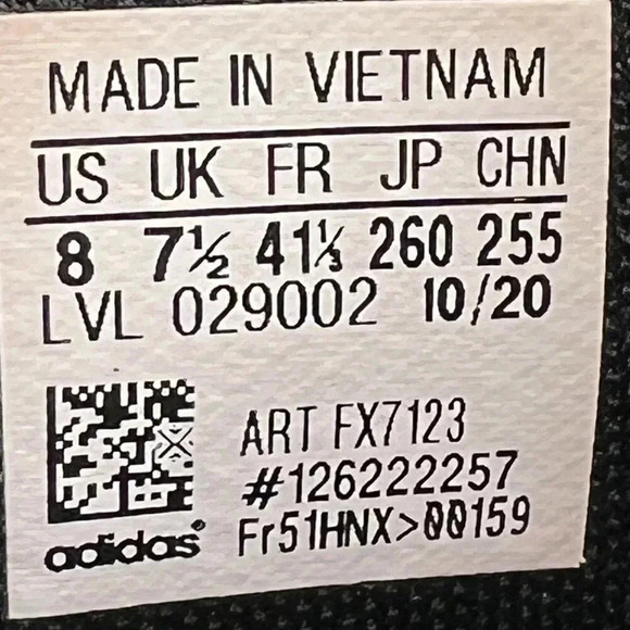 Adidas Men 8 Women 9.5 Rose 773 FX7123 Basketball Shoes Black & White Athleisure - Picture 14 of 16